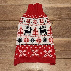 Pet Factory Holiday Sweater Large